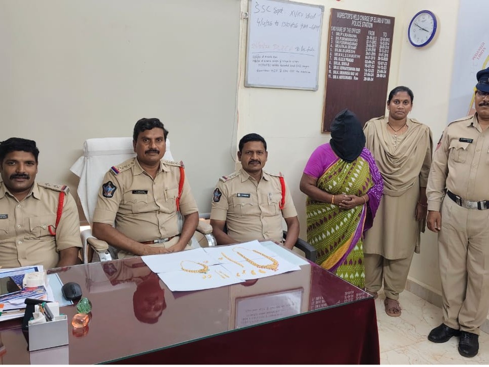 మహిళా దొంగ అరెస్ట్