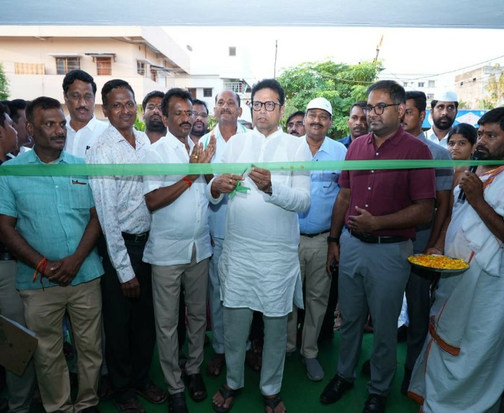 జేబీఎస్ పాఠశాలను ప్రారంభించిన మంత్రి