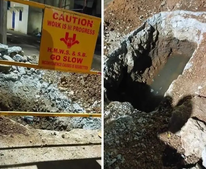 కృష్ణారెడ్డినగర్‌లో నత్తనడకన పనులు