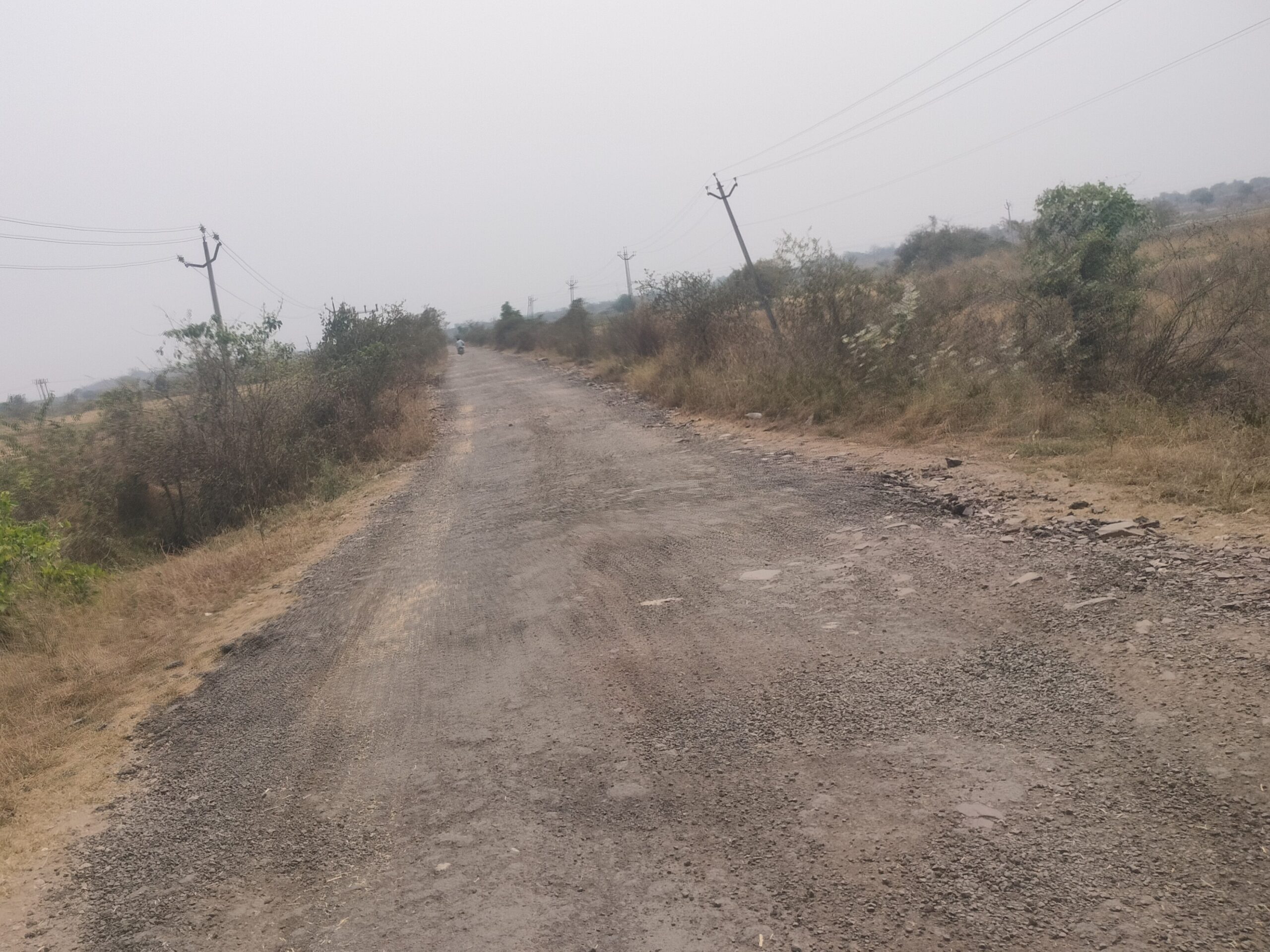 అధ్వానంగా మారిన లక్ష్మీపూర్ రోడ్డు