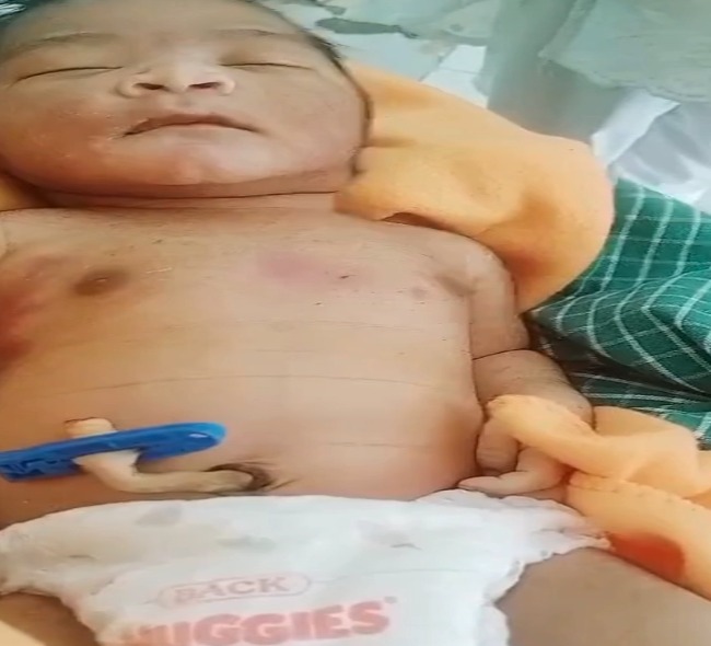 విషాదం.. నవజాత శిశువు మృతి