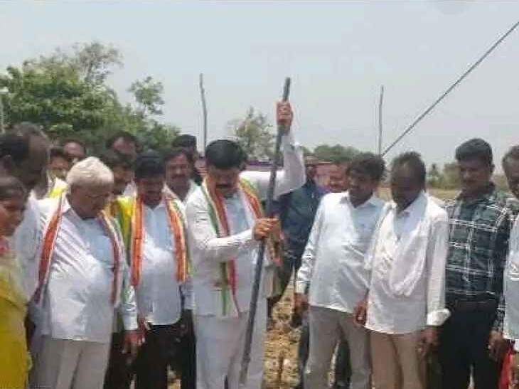 గ్రామపంచాయతీ భవన నిర్మాణానికి శ్రీకారం