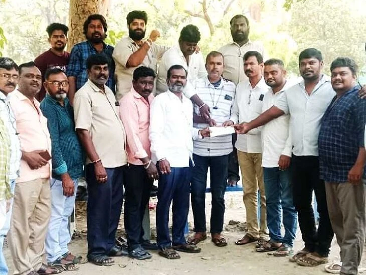 ఆటో కార్మికుడికి CMRF చెక్కు పంపిణీ