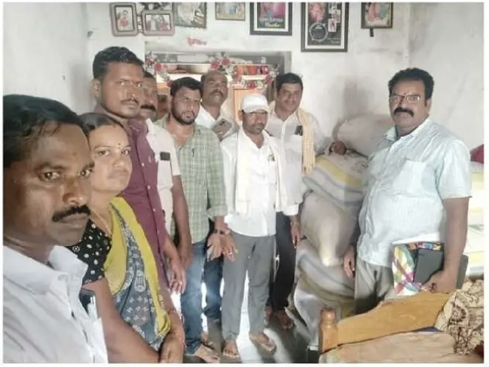 రేషన్ బియ్యం నిల్వ.. ఒకరిపై కేసు నమోదు