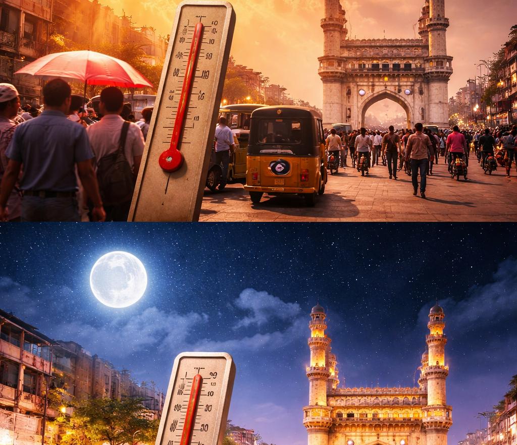 రాత్రంతా చల్లగా.. మధ్యాహ్నం మండే ఎండలు!