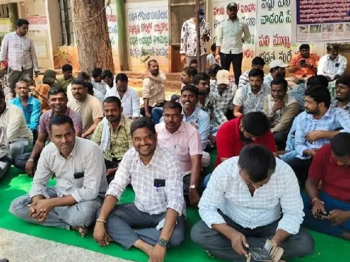 9వ రోజుకు చేరుకున్న నిరవధిక సమ్మె