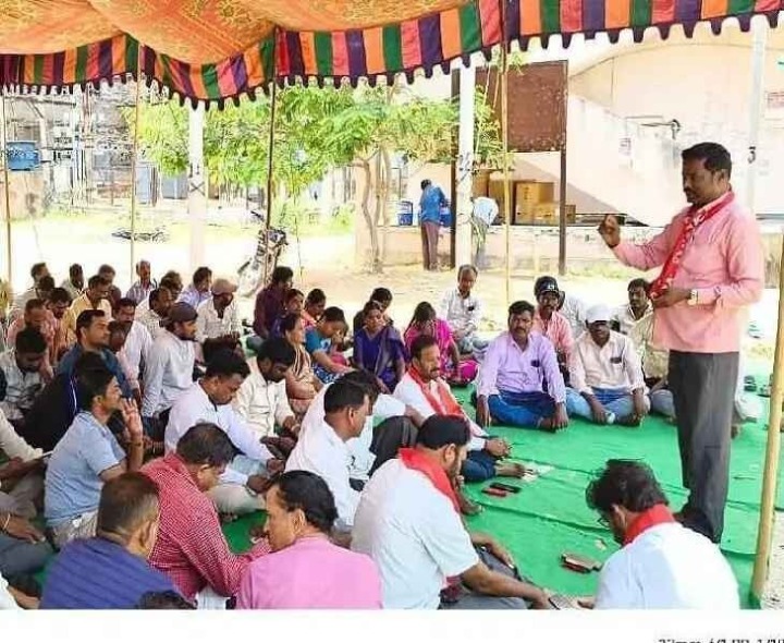 ఆర్టిజన్ కార్మికుల సమ్మెకు మద్దతు