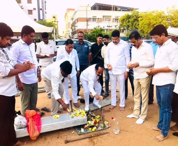 జగిత్యాలలో కేసీఆర్ సభ ఏర్పాట్లలో మాజీ ఎమ్మెల్యే