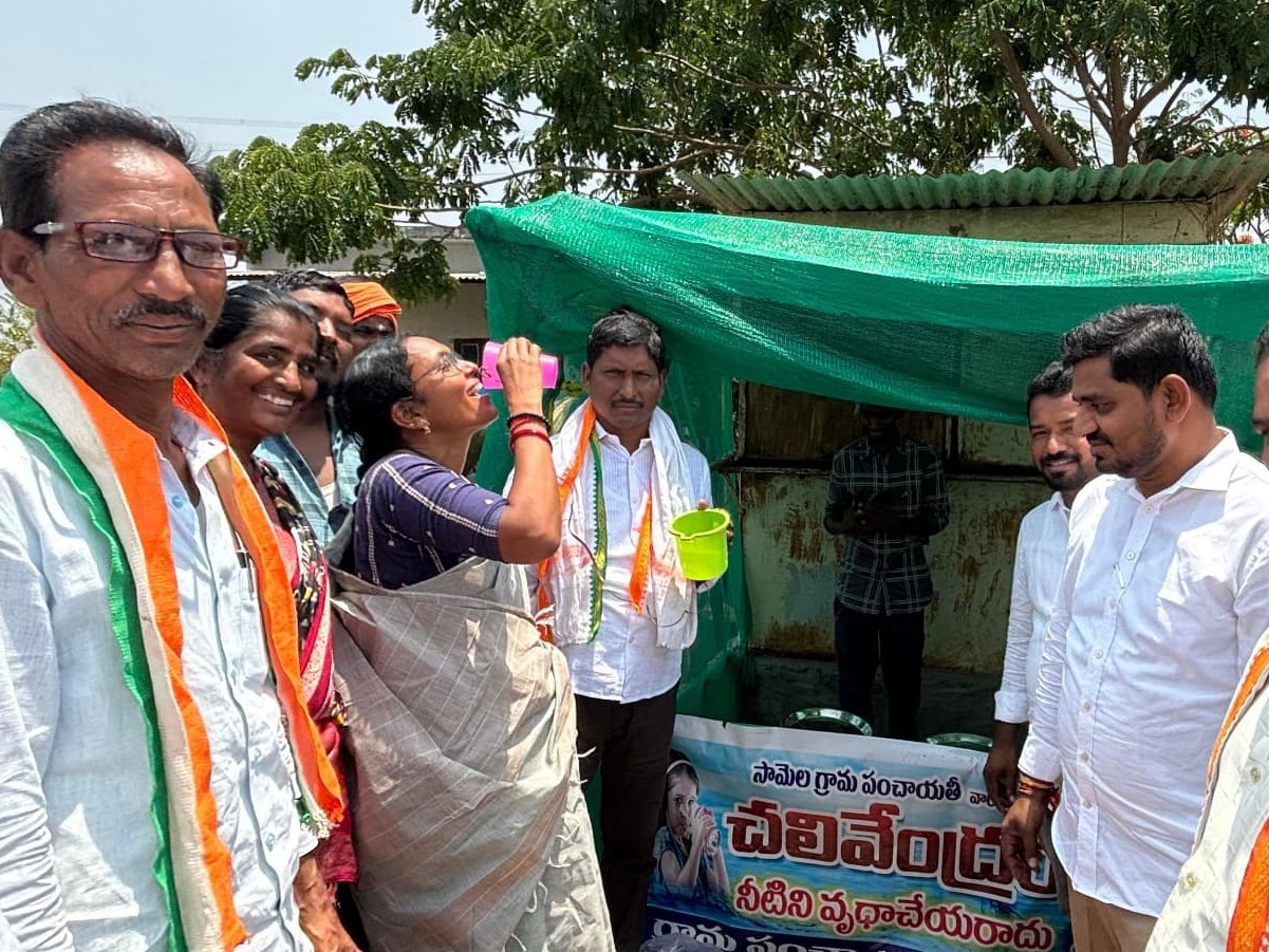 చలివేంద్రాన్ని సద్వినియోగం చేసుకోవాలి: సుగుణ