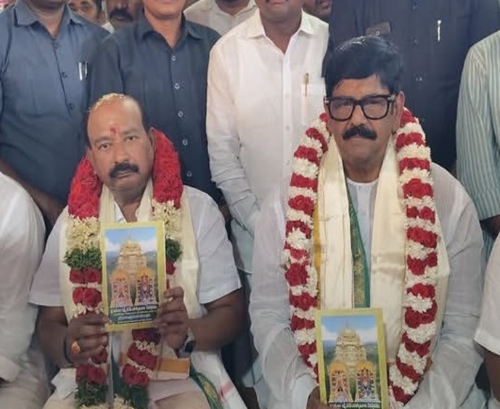 లక్ష్మీ నరసింహుడిని దర్శించుకున్న మంత్రి