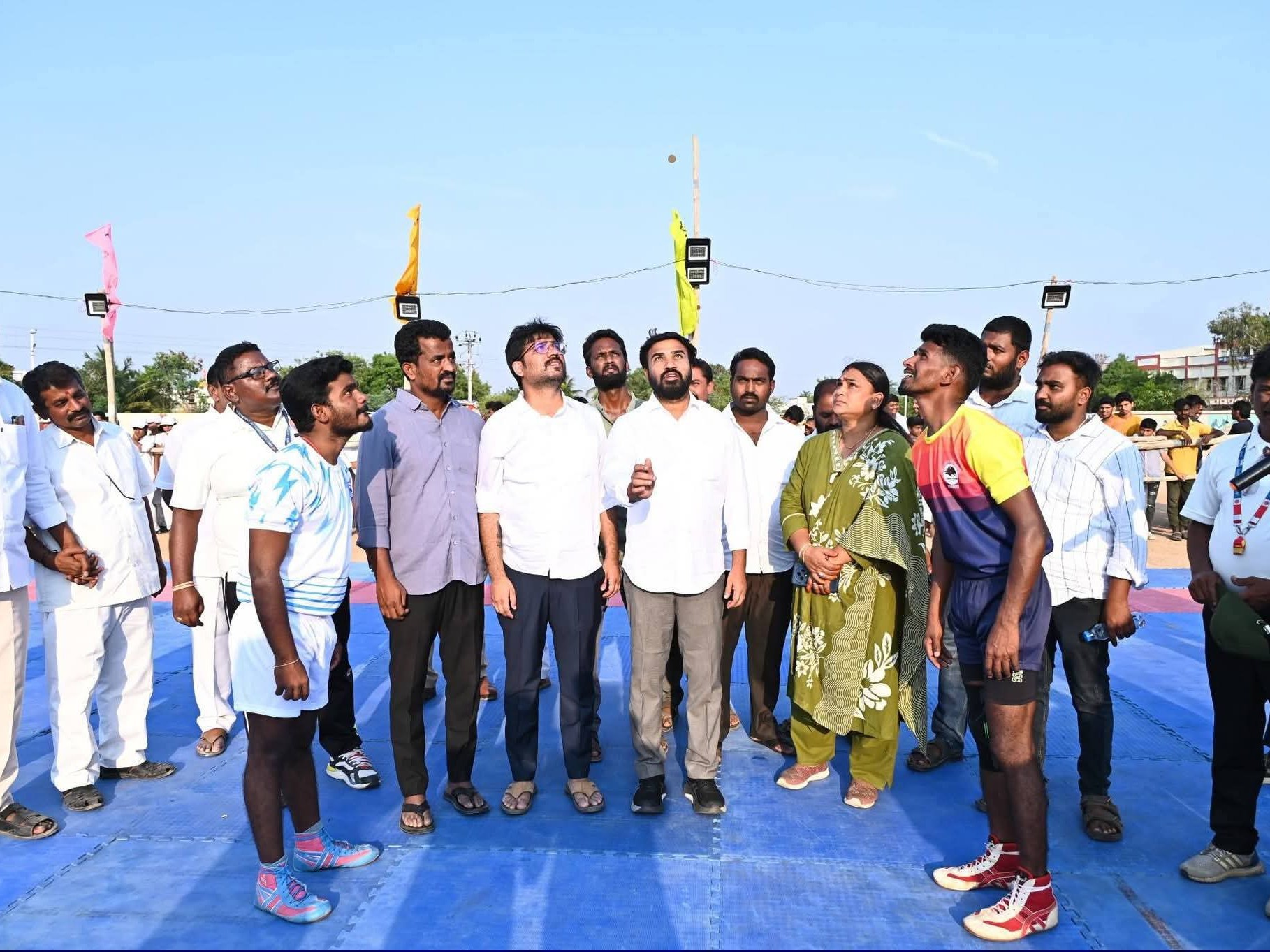 రాయదుర్గంలో ఘనంగా కబడ్డీ పోటీల ప్రారంభం