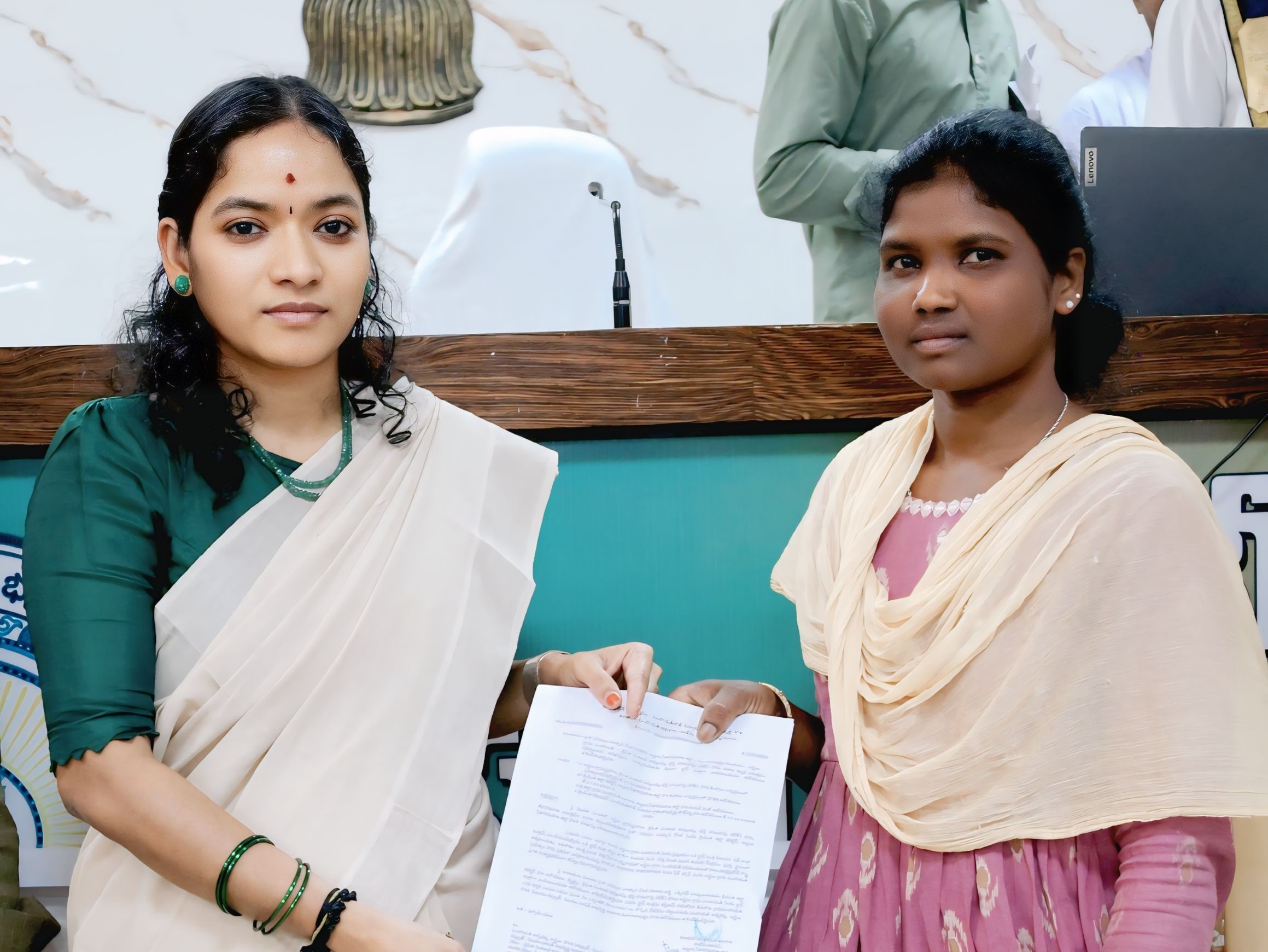 PGRSలో విన్నపం.. భీమలమ్మకు క్లాప్ మిత్రగా ఛాన్స్