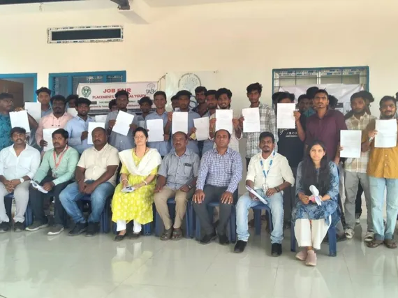 జాబ్ మేళాలో ఉద్యోగాలకు 62 మంది ఎంపిక