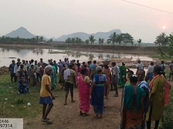 ఏలేరు గండితో నిలిచిన ఉపాధి పనులు