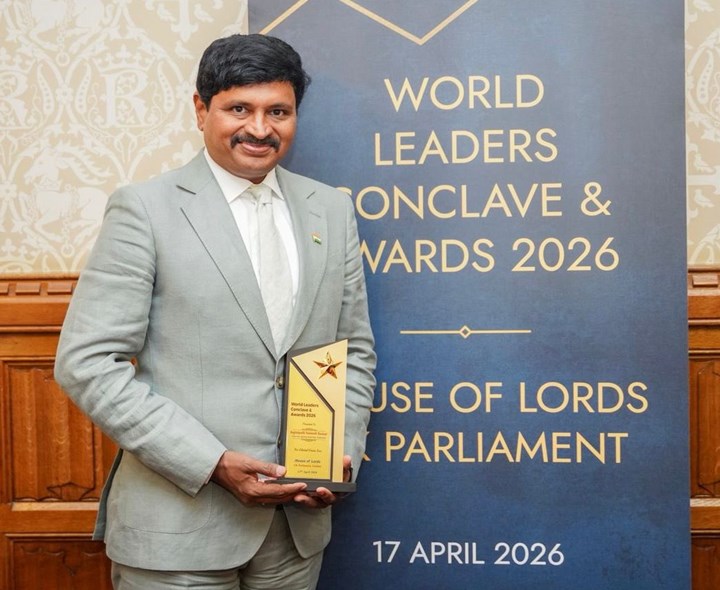 మాజీ ఎంపీ సంతోష్‌కు గ్లోబల్ గ్రీన్ ఐకాన్ అవార్డు