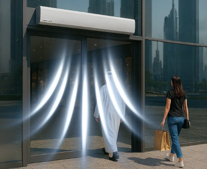 మాల్స్ ఎంట్రన్స్‌లో గాలి ఎందుకు వస్తుందంటే..?