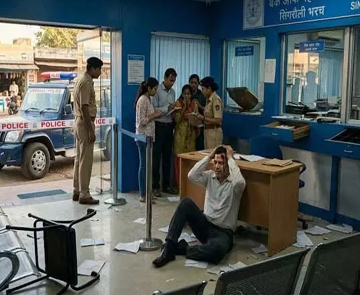 10 నిమిషాల్లో 10 కిలోల బంగారం, నగదు చోరీ