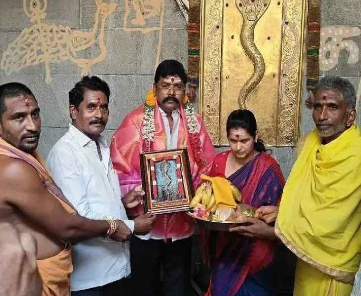 సుబ్రహ్మణ్యేశ్వర స్వామిని దర్శించుకున్న మల్లెల రాజశేఖర్