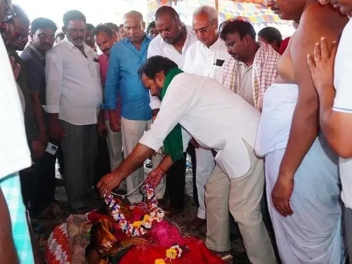 కృష్ణవేణి మృతి పై సంతాపం తెలిపిన ఎమ్మెల్యే