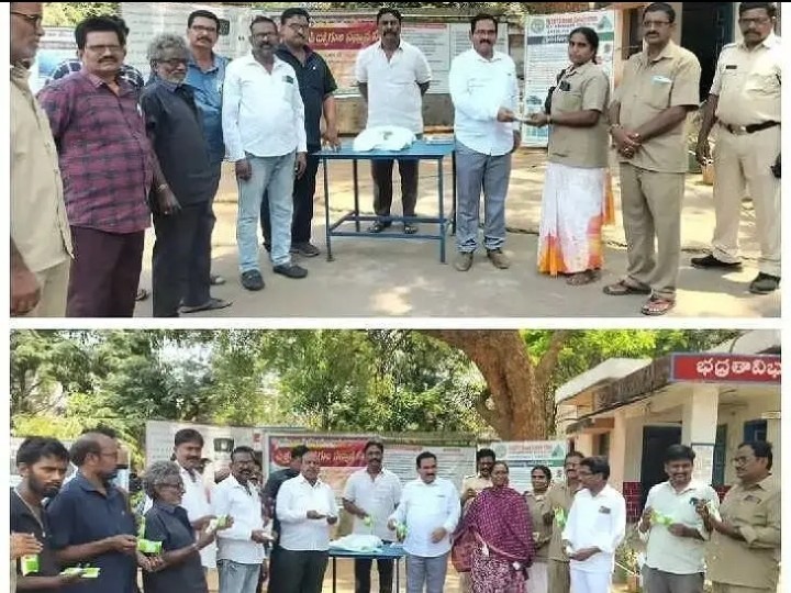 ఆర్టీసీ ఉద్యోగులందరికి మజ్జిగ పంపిణీ కార్యక్రమం