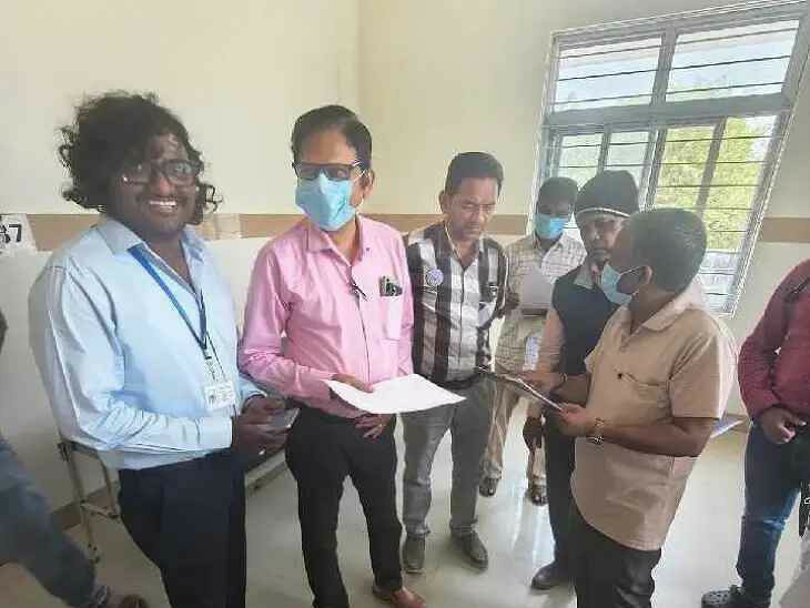 డయాలసిస్ కేంద్ర ఏర్పాట్లు పరిశీలించిన DMHO