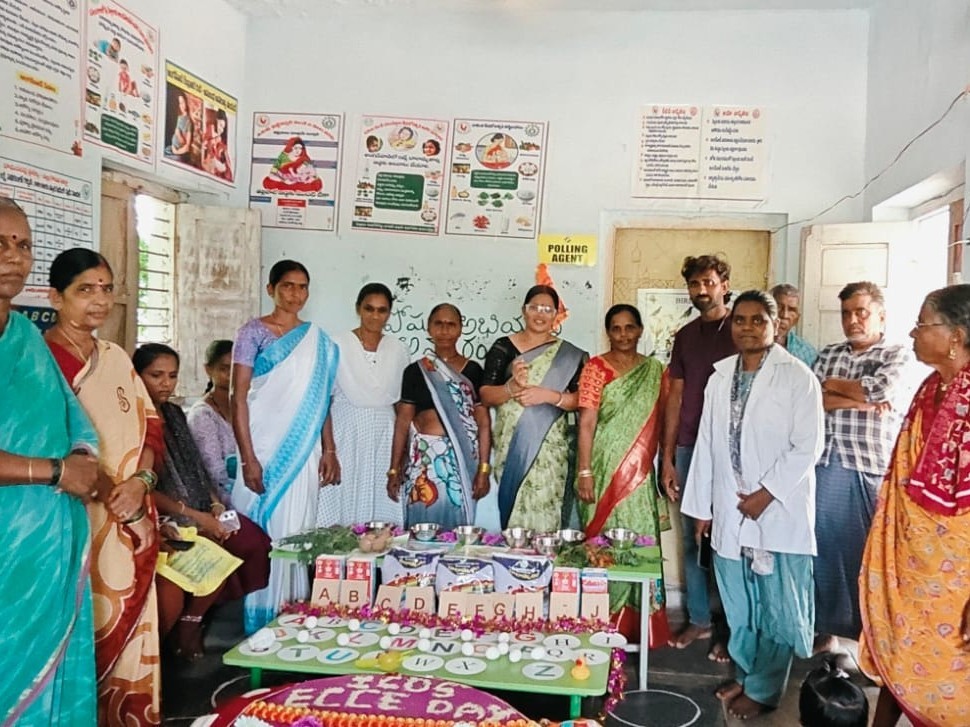 అంగన్వాడీలో పోషణ పక్వాడ కార్యక్రమం