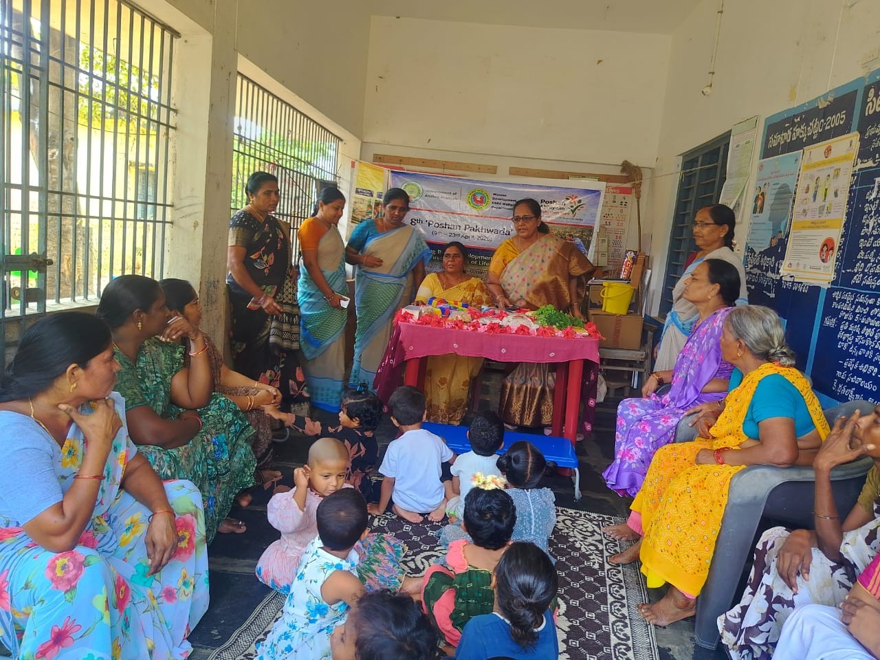 కొరిశపాడులో పోషణ్ పక్వాడ కార్యక్రమం