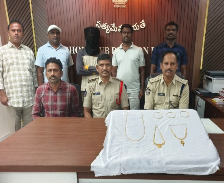 బనగానపల్లెలో అంతర్రాష్ట్ర దొంగ అరెస్ట్