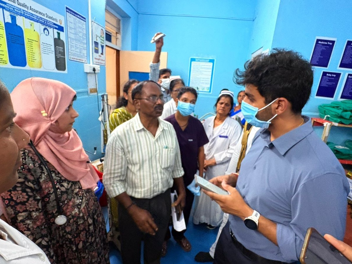 ‘శిశు ఆరోగ్య కేంద్రంలో సమస్యలను పరిష్కరించాలి’