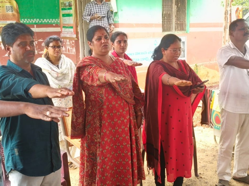 పరశురాంపురంలో పోషణ పక్వాడ కార్యక్రమం