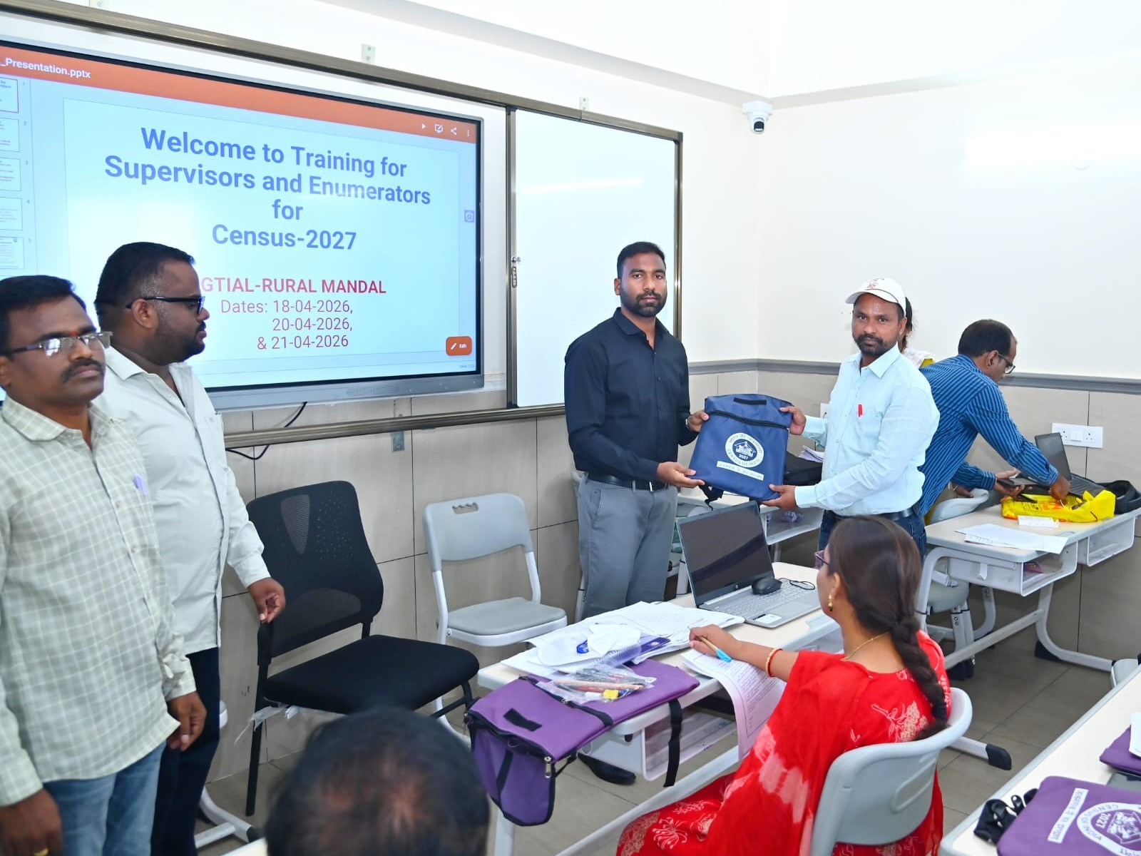 జగిత్యాలలో జనగణన- 2027 శిక్షణ కార్యక్రమం