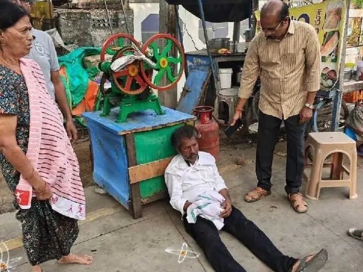 వ్యక్తీ ప్రాణాలు కాపాడిన డాక్టర్