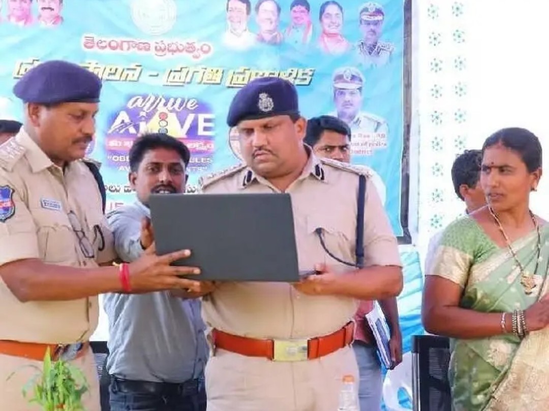 ‘ఇంటికి చేరాలి’ షార్ట్ ఫిల్మ్‌ను ప్రారంభించిన ఎస్పీ