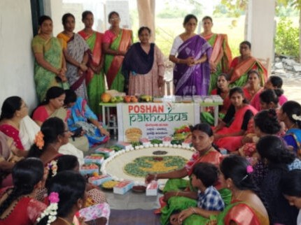 ఘనంగా పోషణ పక్వాడ కార్యక్రమం