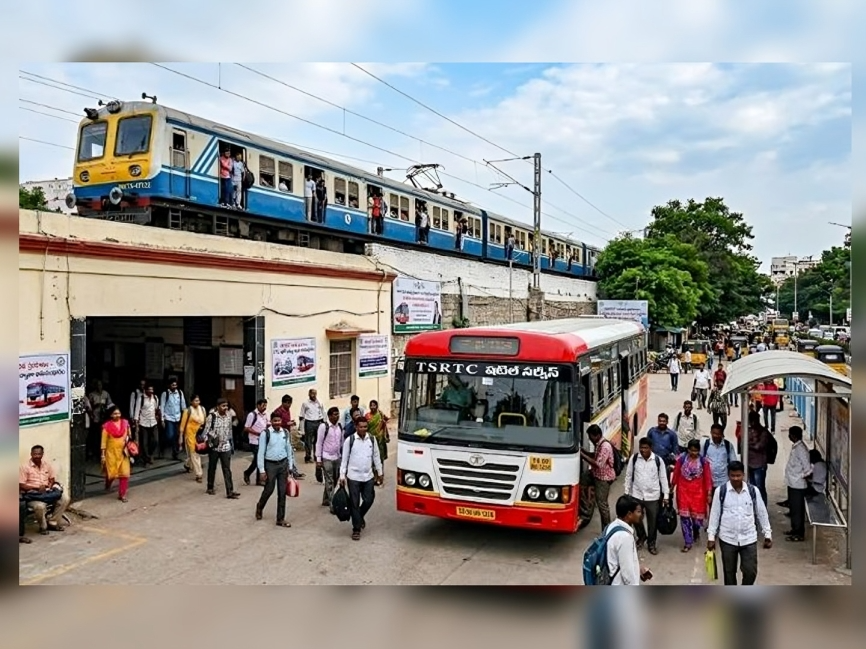MMTS ప్రయాణికులకు ఆర్టీసీ షటిల్ సర్వీసులు