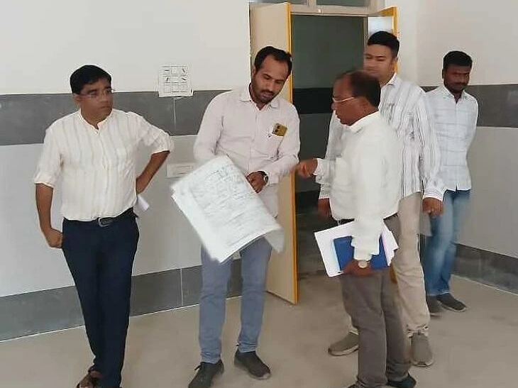 డయాలసిస్ కేంద్రానికి స్థల పరిశీలన