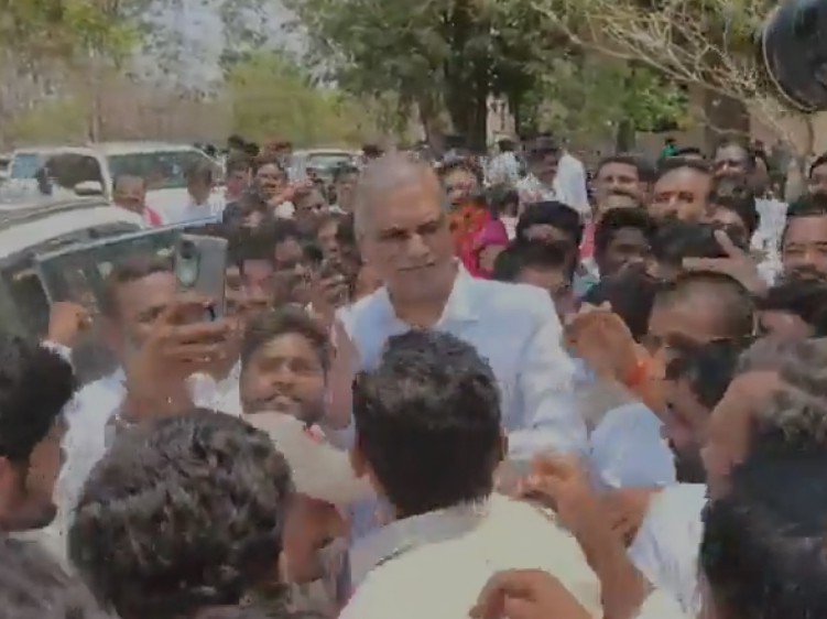 హరీష్ రావు పర్యటన.. కొండమల్లేపల్లిలో ఘన స్వాగతం