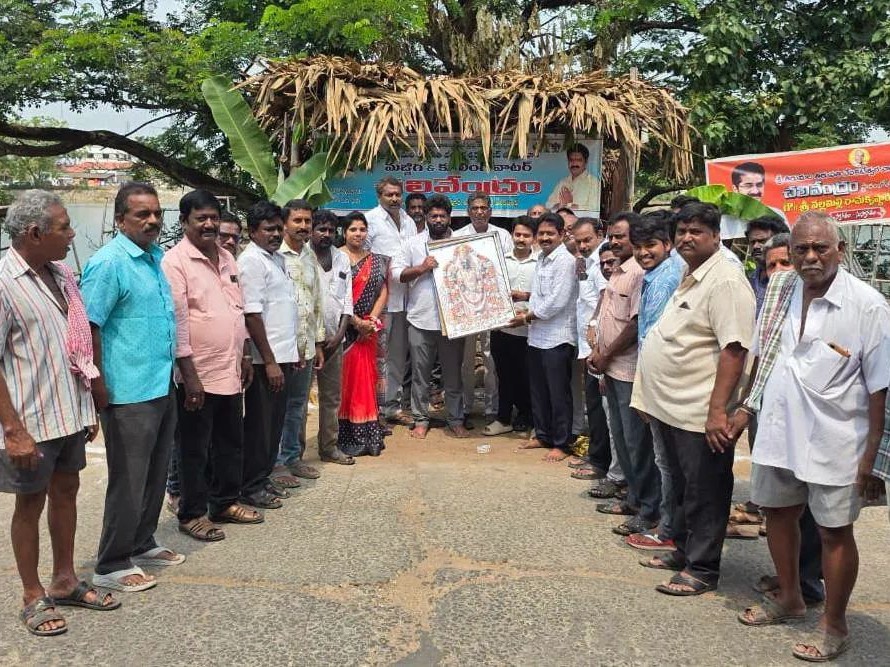 చలి వేంద్రాన్ని ప్రారంభించిన టీడీపీ ఇంఛార్జ్