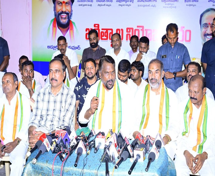 BRSపై మంత్రి అడ్లూరి ఫైర్