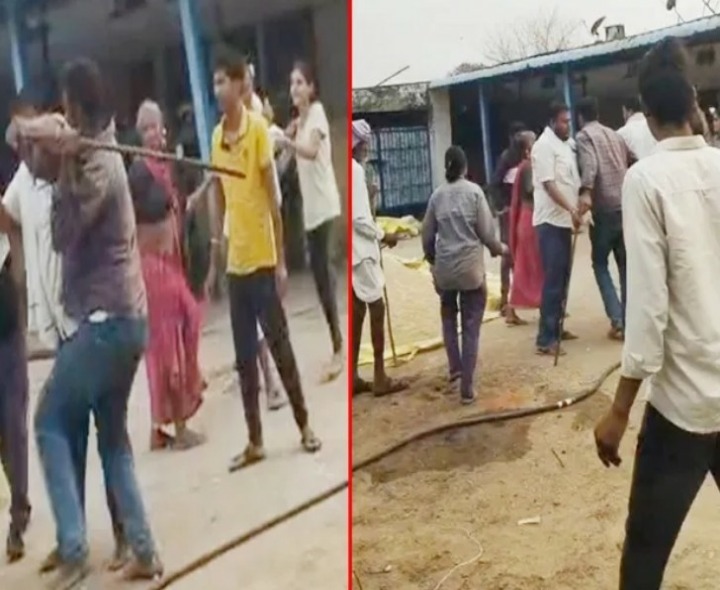 భూ వివాదంపై ఇరువర్గాల మధ్య తీవ్ర ఘర్షణ