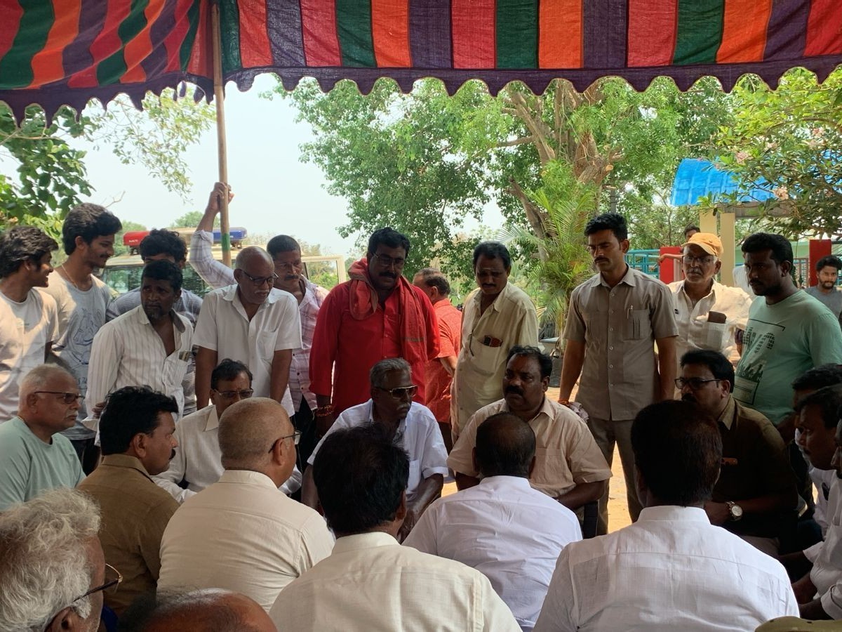 జాతర పనులు పరిశీలించిన ఎమ్మెల్యే