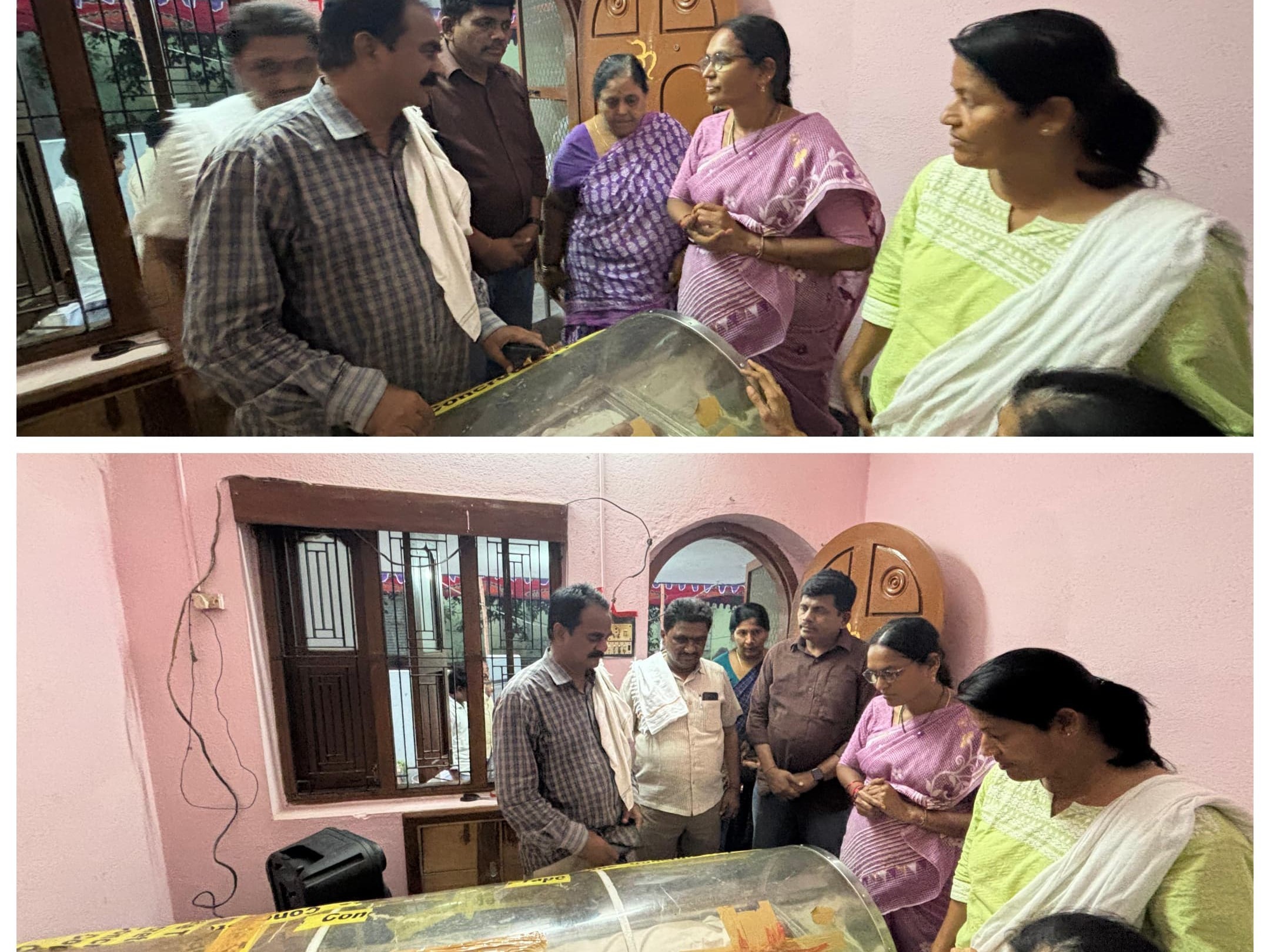 మాజీ డీసీసీ అధ్యక్షుడి కుటుంబానికి సుగుణ పరామర్శ