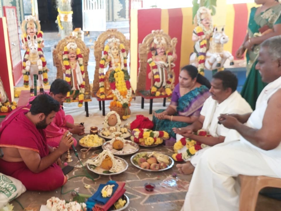 కన్నుల పండుగగా ద్రౌపది-ధర్మరాజుల కళ్యాణం