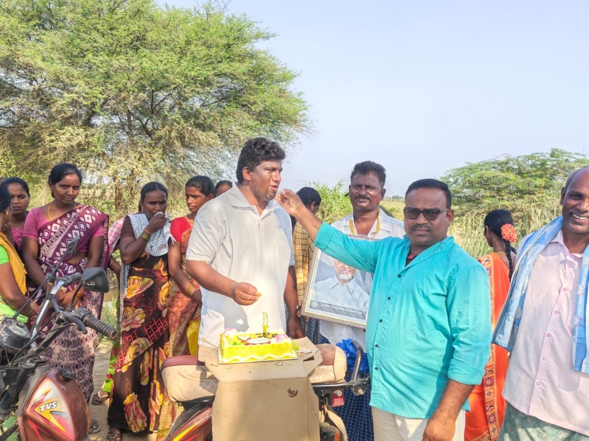 ఏల్చూరులో చంద్రబాబు జన్మదిన వేడుకలు