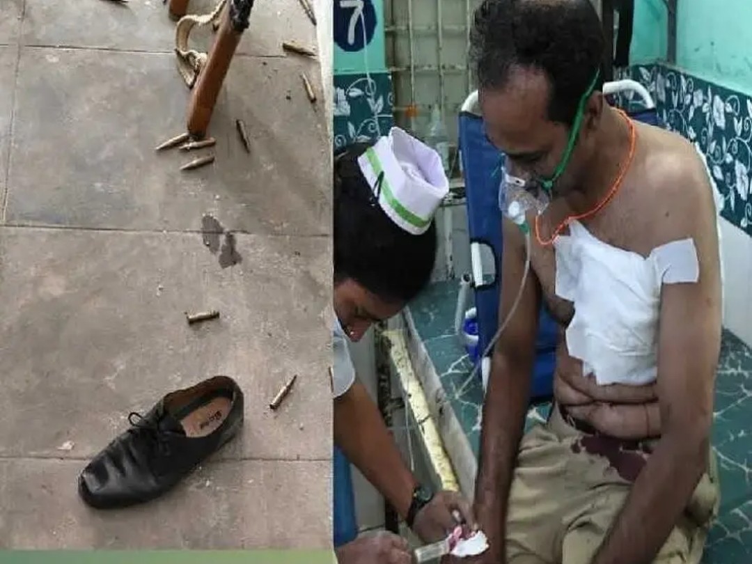 గన్‌తో ఛాతిపై హెడ్ కానిస్టేబుల్ కాల్పులు.. అసలేమైంది?