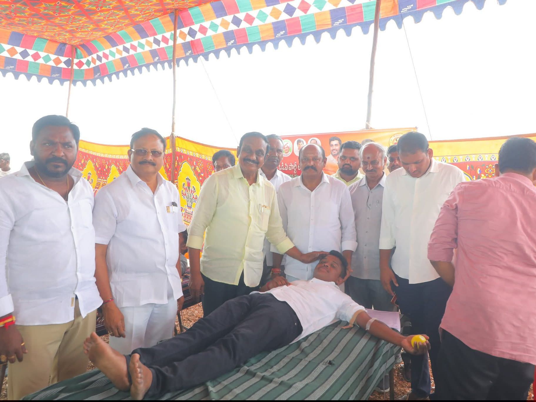 జొన్నలగడ్డలో రక్తదాన శిబిరం