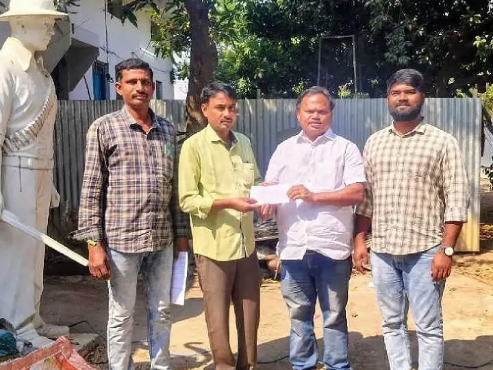 మోతేలో 12 అడుగుల శివాజీ విగ్రహ ఏర్పాటు