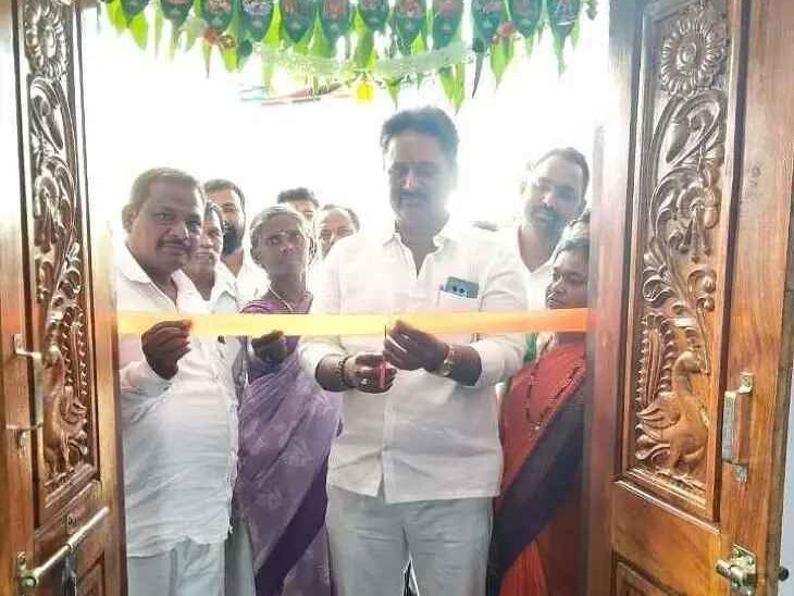 గట్టు మండలంలో ఇందిరమ్మ ఇళ్ల ప్రారంభోత్సవం