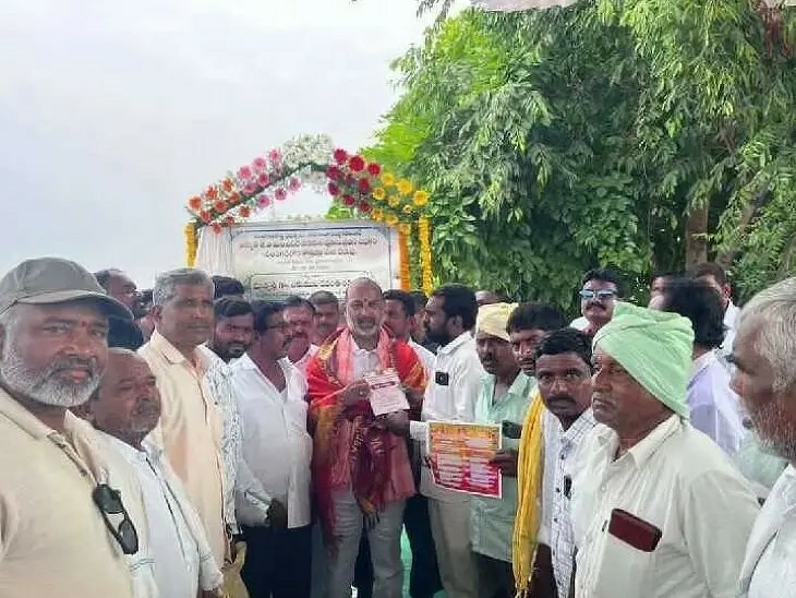 విగ్రహ ప్రతిష్టాపన.. కేంద్ర మంత్రికి ఆహ్వానం