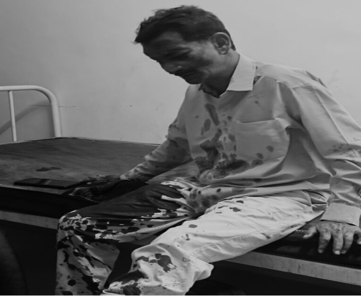 కారు ఢీకొని వ్యక్తికి తీవ్ర గాయాలు..!